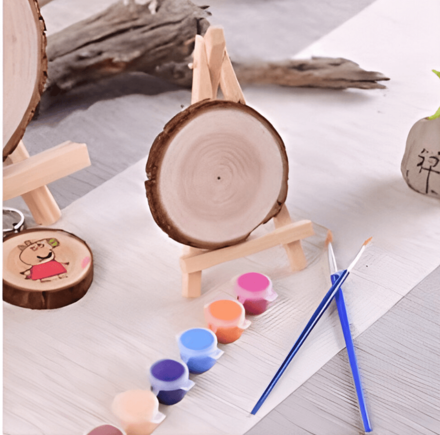7 Inch Mini Wooden Easel Stand without Screw