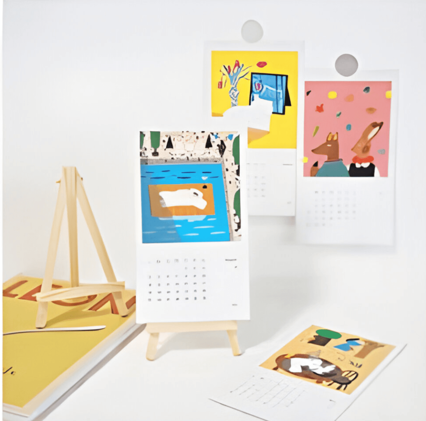 7 Inch Mini Wooden Easel Stand without Screw