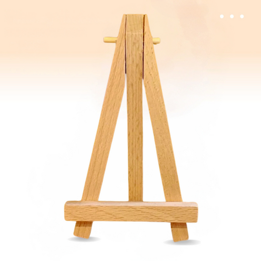 4 Inch Mini Premium Wooden Easel Stand without Screw