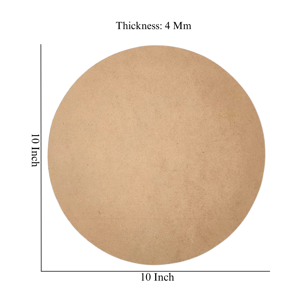 Round Mdf Board (Pack of 5)