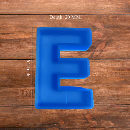 Silicone Alphabet Mould 6.2 Inch
