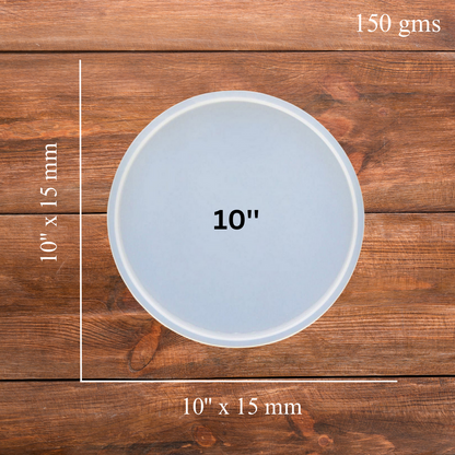 10 Inch Silicone Round Coaster Mould