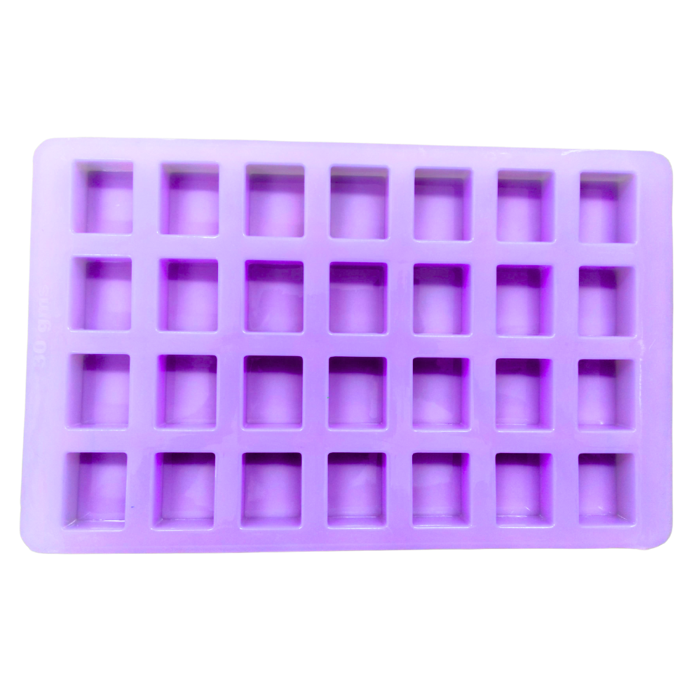 Handmade Rectangle Shape Soap Making Moulds- 35 GM
