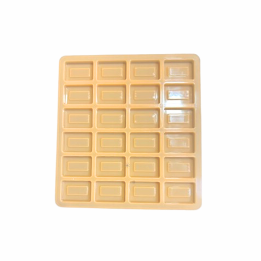 Handmade Rectangle Shape Soap Making Moulds - 15 GM
