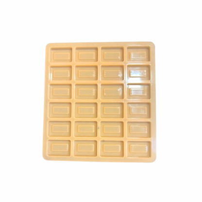 Handmade Rectangle Shape Soap Making Moulds - 15 GM
