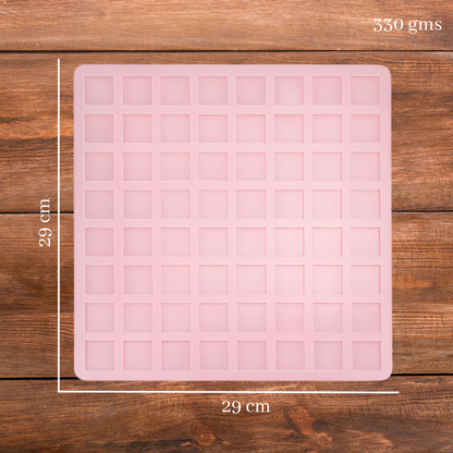 Handmade Square Shape Soap Making Mould - 15 GM