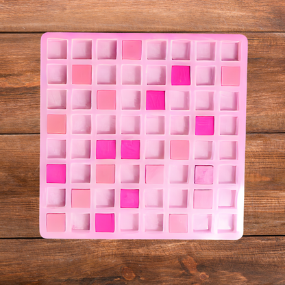 Handmade Square Shape Soap Making Mould - 15 GM