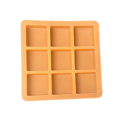 Handmade Square Shape Soap Making Moulds- 125GM