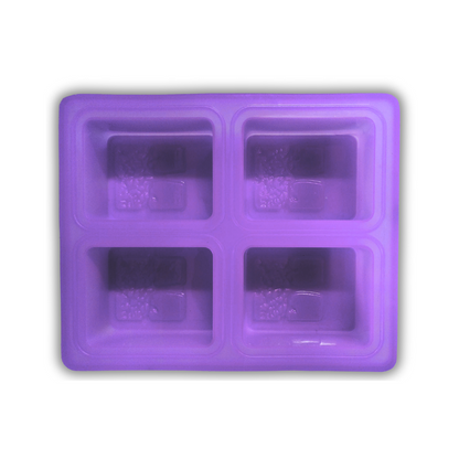 Tree Design Handmade Rectangle Soap Making Moulds- 125 GM