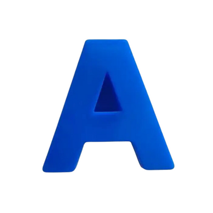 Silicone Alphabet Mould 6.2 Inch