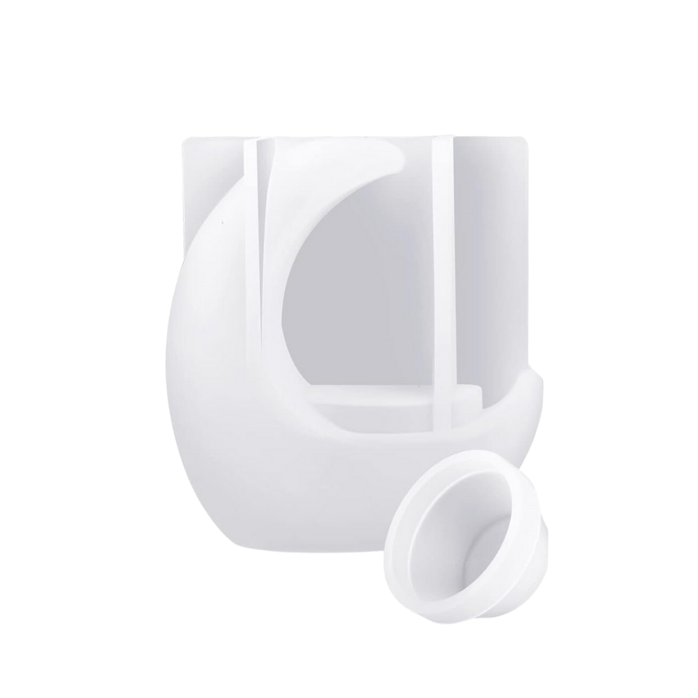 Moon Shape Candle Holder Mold