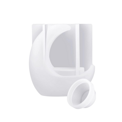 Moon Shape Candle Holder Mold