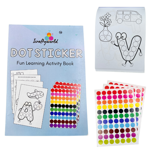 Dot Sticker Book for Kids Activity