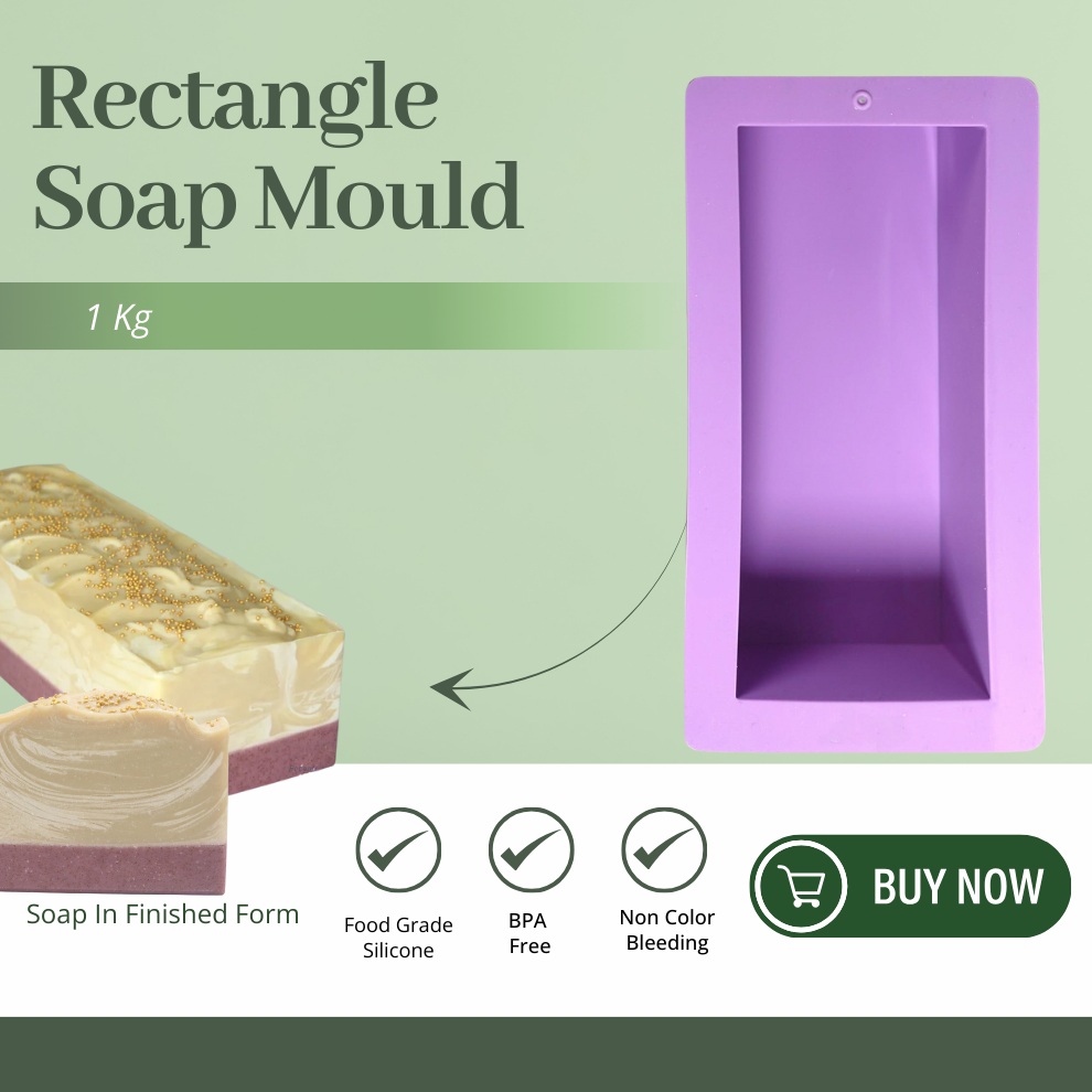 Silicone Rectangle Loap Mould -2" X 2" X 12"/ 1 KG/ 1 CVT