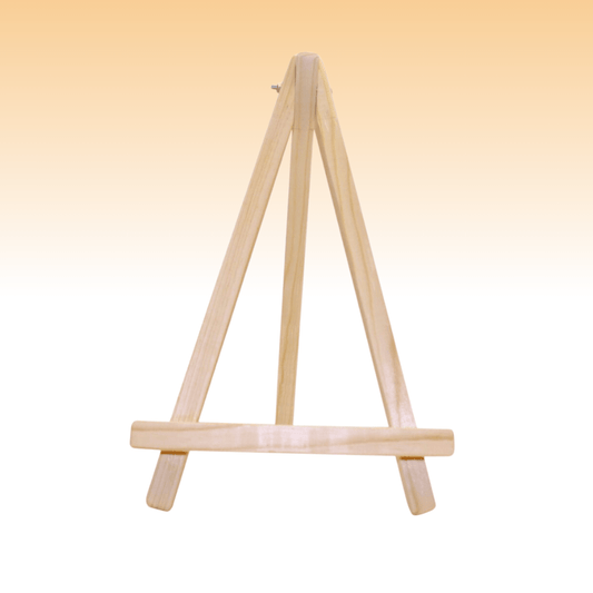 8 Inch Mini Premium Wooden Easel Stand with Screw