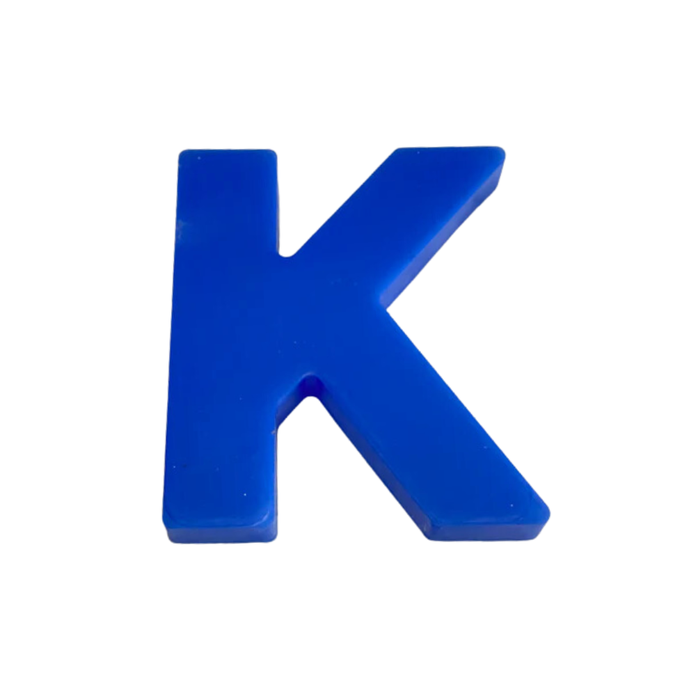 Silicone Alphabet Mould 6.2 Inch