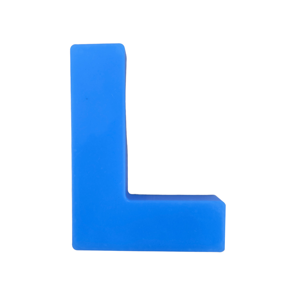 Silicone Alphabet Mould 6.2 Inch
