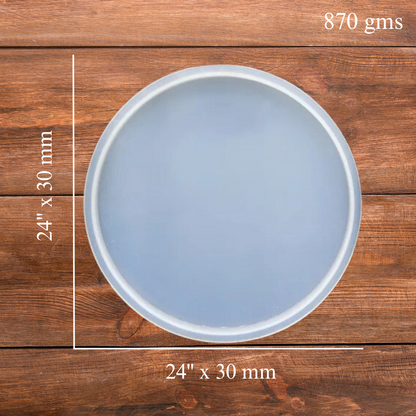 24 Inch Round Silicone Coaster Mould