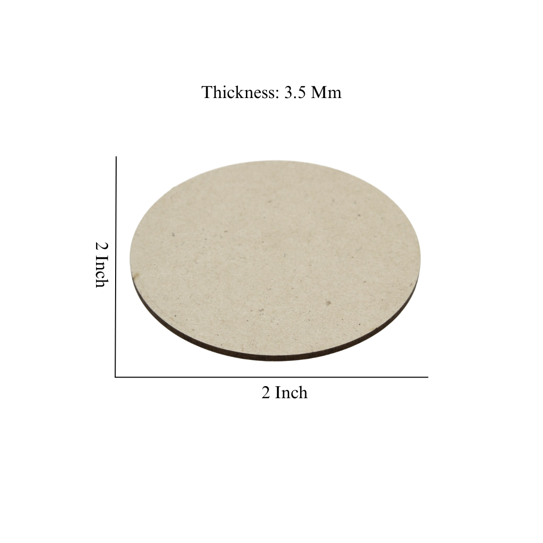 Round Mdf Board (Pack of 5)