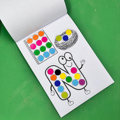 Dot Sticker Book for Kids Activity