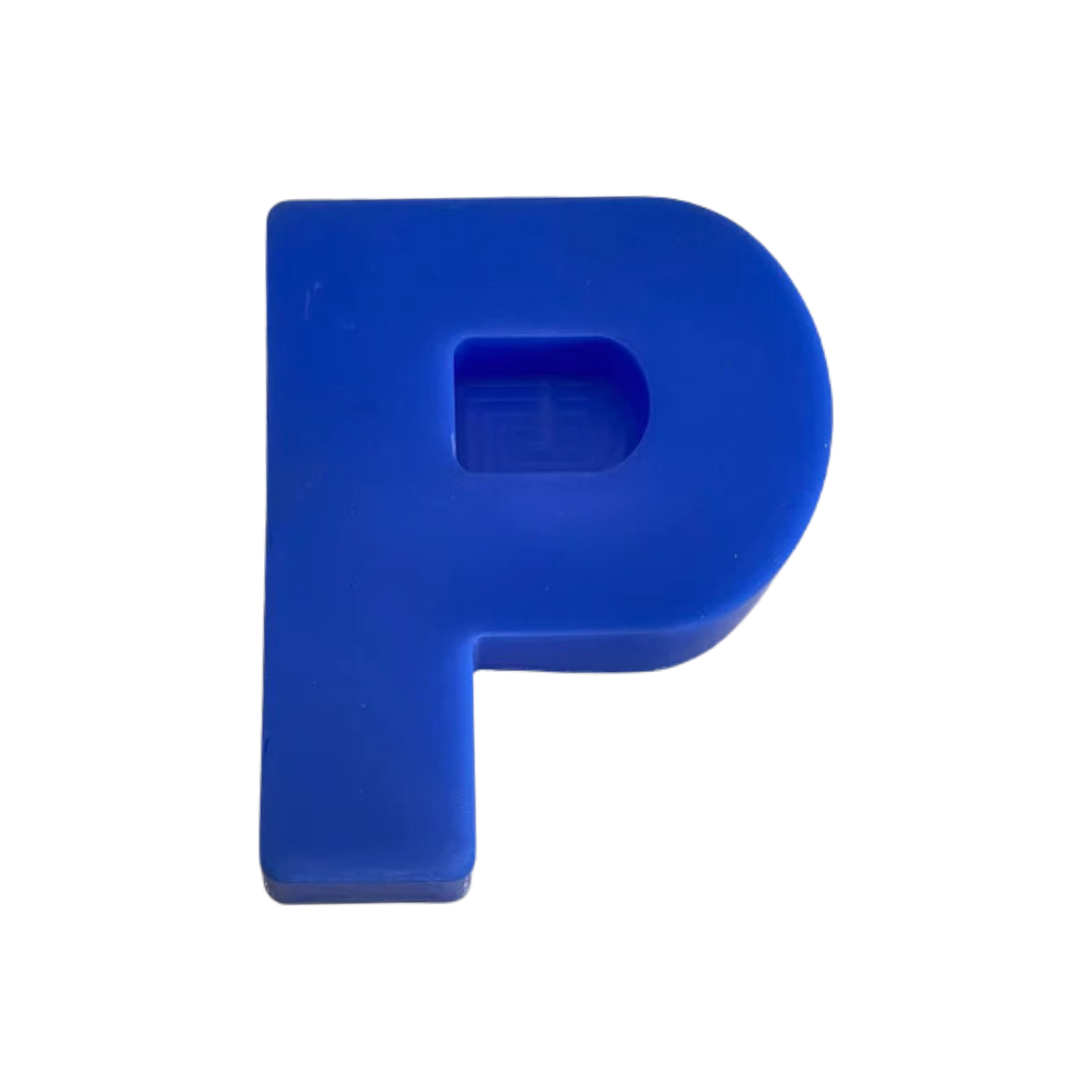 Silicone Alphabet Mould 6.2 Inch