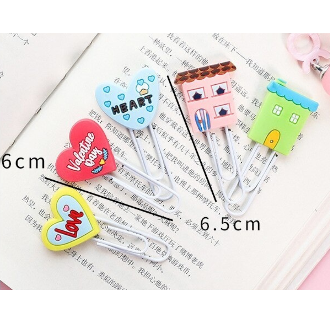 Metal Bookmark Paper Organizer Clip