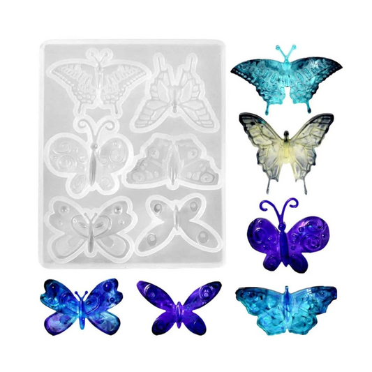 Resin Pendant Mould Butterfly