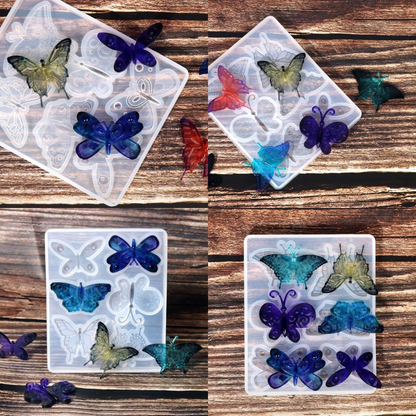 Resin Pendant Mould Butterfly