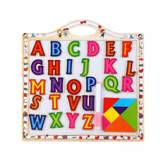 Magnetic Alphabet with White Board