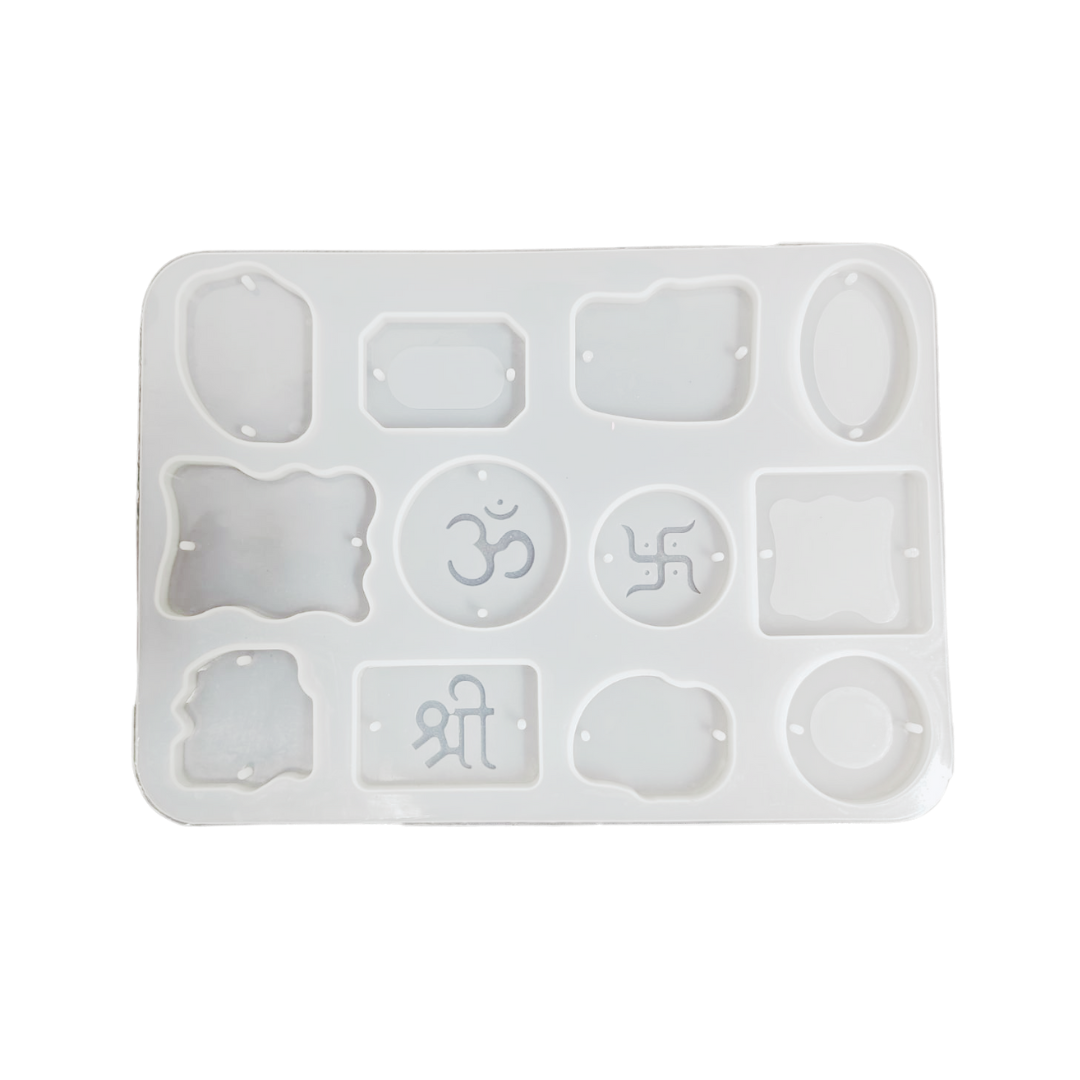 Silicone Rakhi Mould No 9