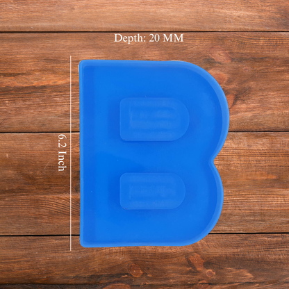 Silicone Alphabet Mould 6.2 Inch