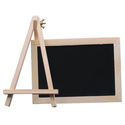 Mini Chalkboard Wooden Table Top Easel