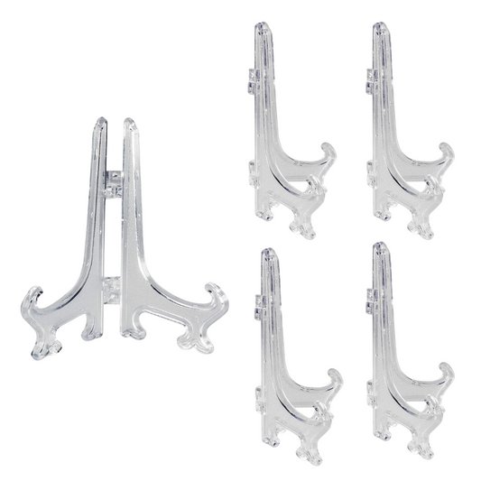 Clear Acrylic Easel Pack of 5
