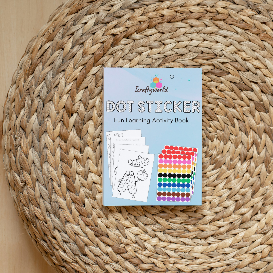 Dot Sticker Book for Kids Activity