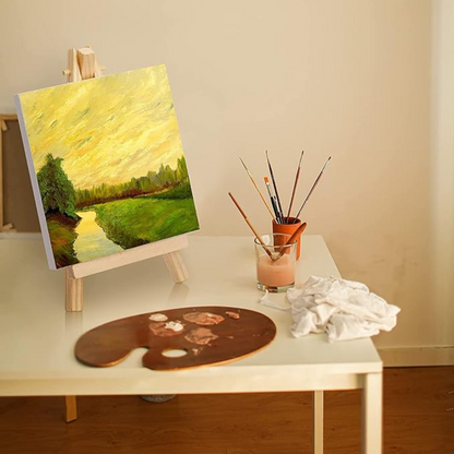 4 Inch Mini Premium Wooden Easel Stand without Screw
