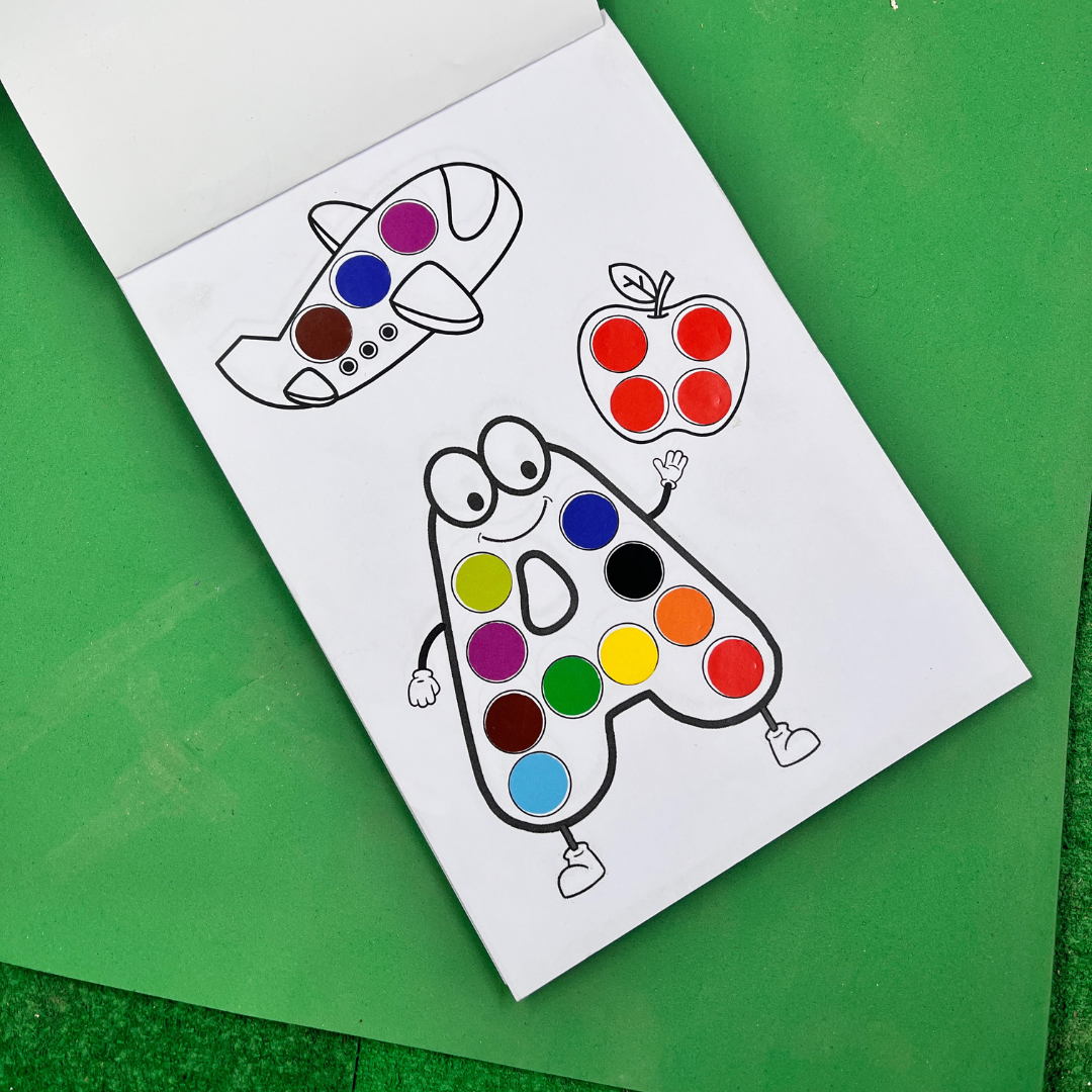 Dot Sticker Book for Kids Activity