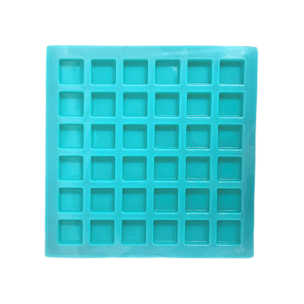 Handmade Square Shape Soap Making Moulds- 20GM