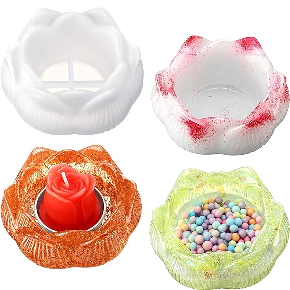 Lotus Flower Design Tealight