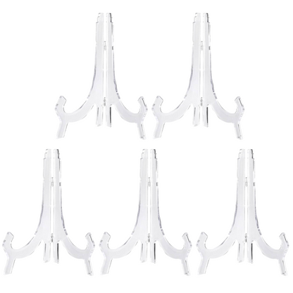 Clear Acrylic Easel Pack of 5