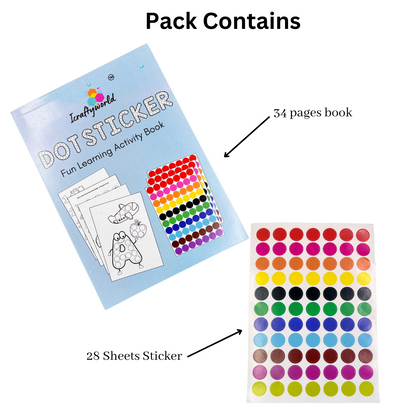Dot Sticker Book for Kids Activity