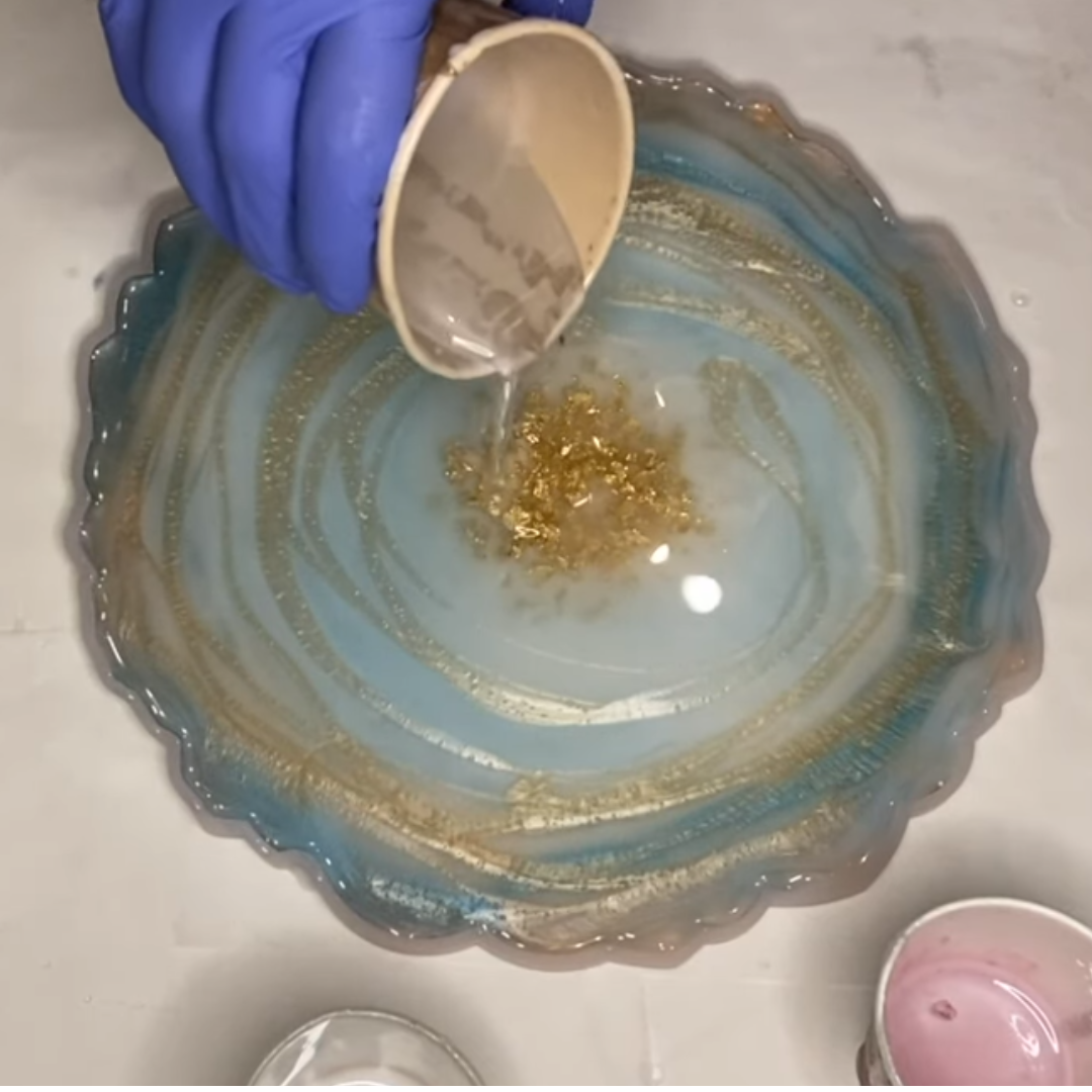 32 Pcs Resin Art Kit, Resin Coaster Making Kit, Resin Agate Kit