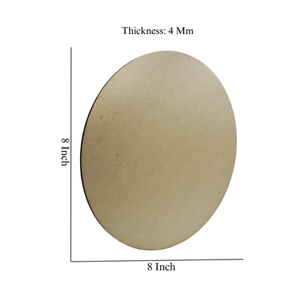 Round Mdf Board (Pack of 5)