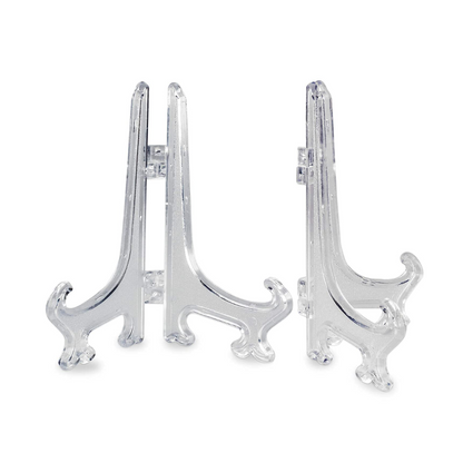 Clear Acrylic Easel Pack of 5