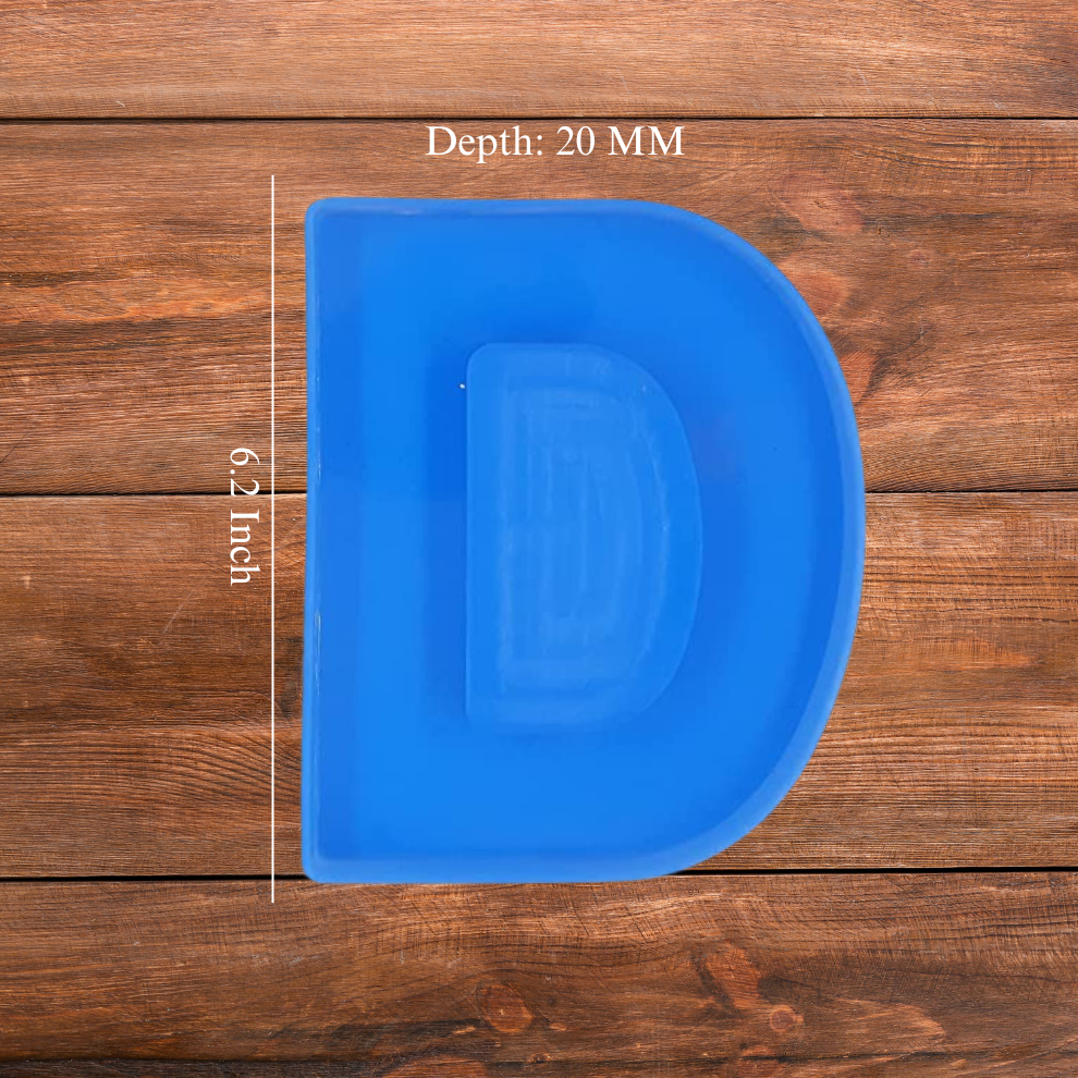 Silicone Alphabet Mould 6.2 Inch