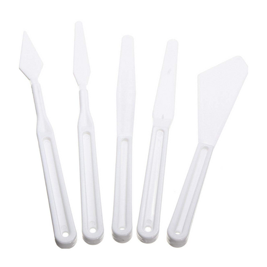 Plastic Painting Pallete Knife 5 Pc