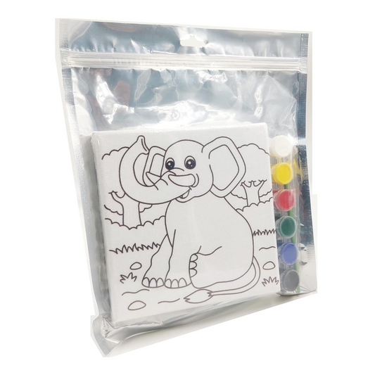 Printed Canvas Painting Kit for Kids