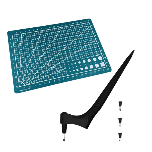 Mat with Paper Cutting Tool