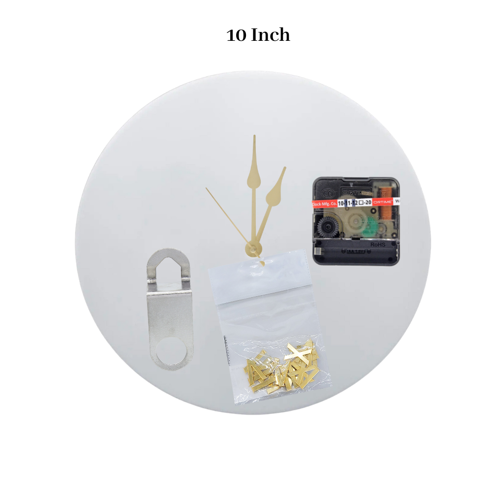 Acrylic Clock Base, Resin Clock Making Kit