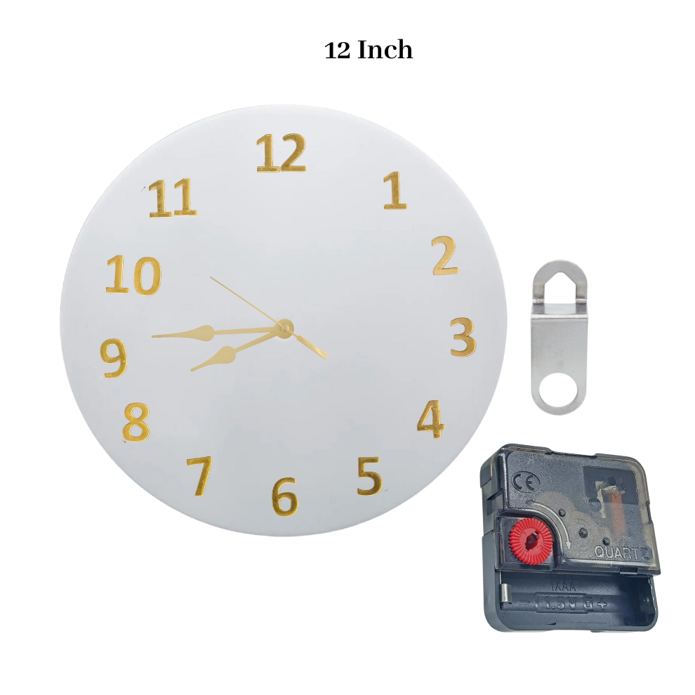 Acrylic Clock Base, Resin Clock Making Kit