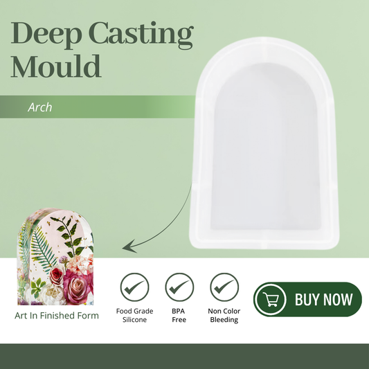 8 inch Deep Casting Resin Art Kit-Arch Shape